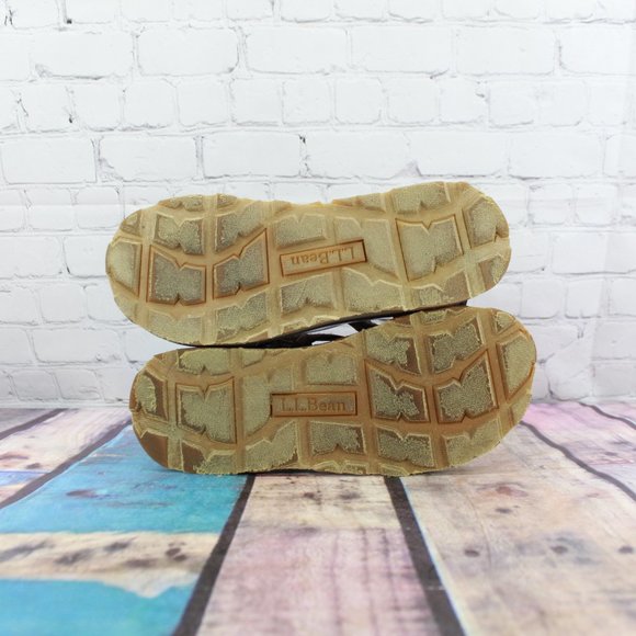 LL Bean Katahdin 4-Point Brown Nylon Eva Midsole Sport Sandals Size 11 M - Picture 9 of 9